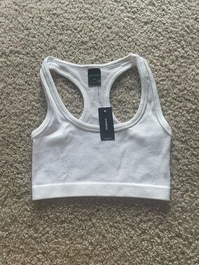 Express Ribbed Racerback Tank